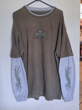 Vintage West Coast Choppers Por Vida Tshirt 3xl